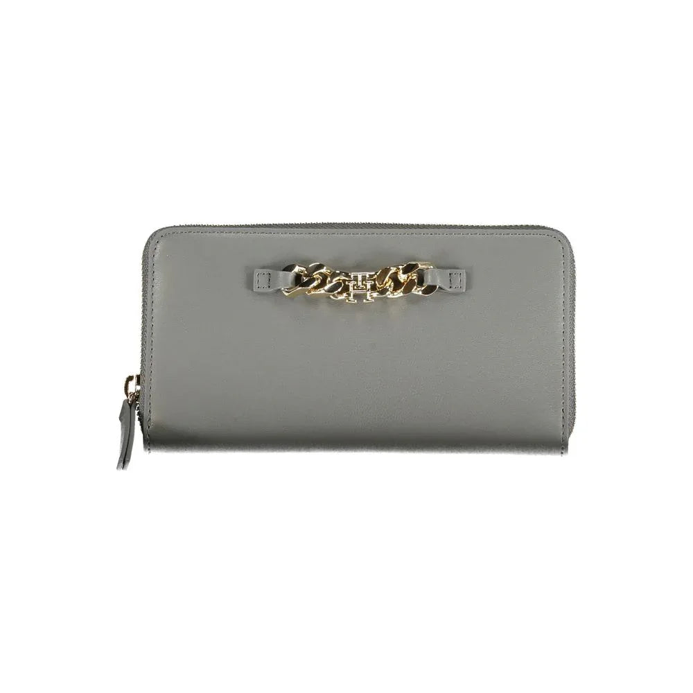 Tommy Hilfiger Grigio Poliuretano Women Wallet - Zeiniez