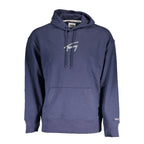 Tommy Hilfiger Blue Cotton Men's Hoodie Sweatshirt - Zeiniez