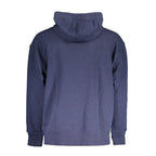Tommy Hilfiger Blue Cotton Men's Hoodie Sweatshirt - Zeiniez