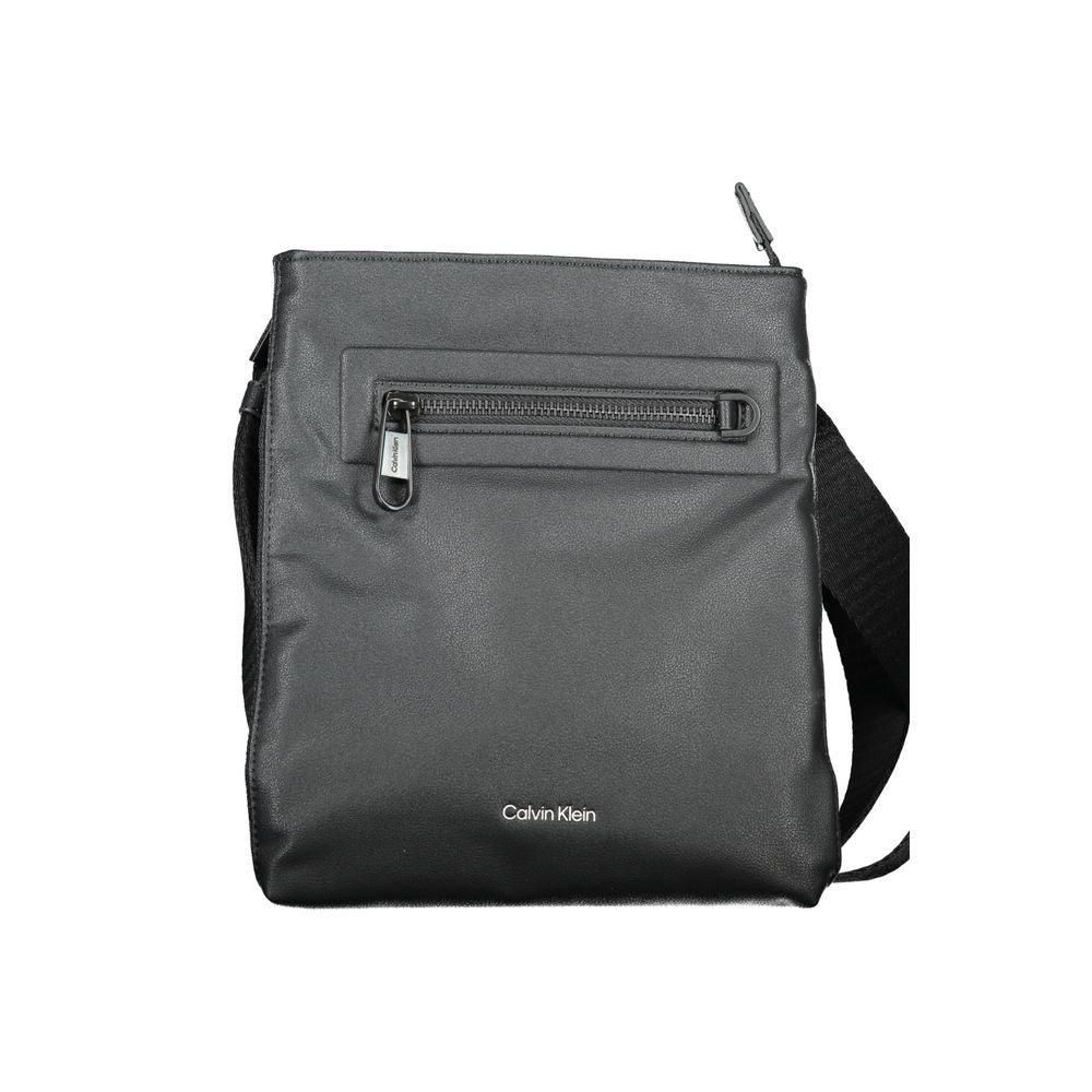 Calvin Klein Black Polyester Men's Shoulder Bag - Zeiniez