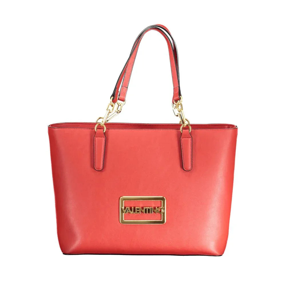 Mario Valentino Rosso Polyurethane Women Handbag - Zeiniez