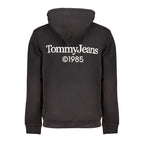 Tommy Hilfiger Black Cotton Men's Sweatshirt Hoodie - Zeiniez