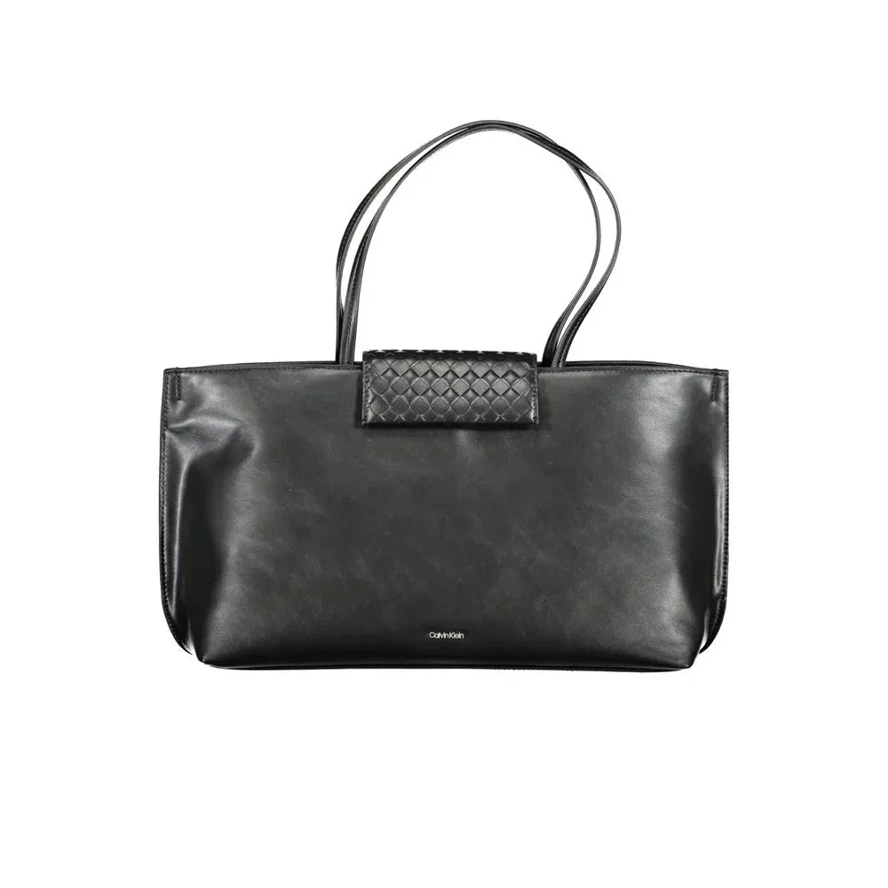Calvin Klein Black Polyester Women Handbag - Zeiniez