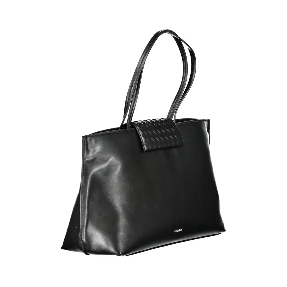 Calvin Klein Black Polyester Women Handbag - Zeiniez