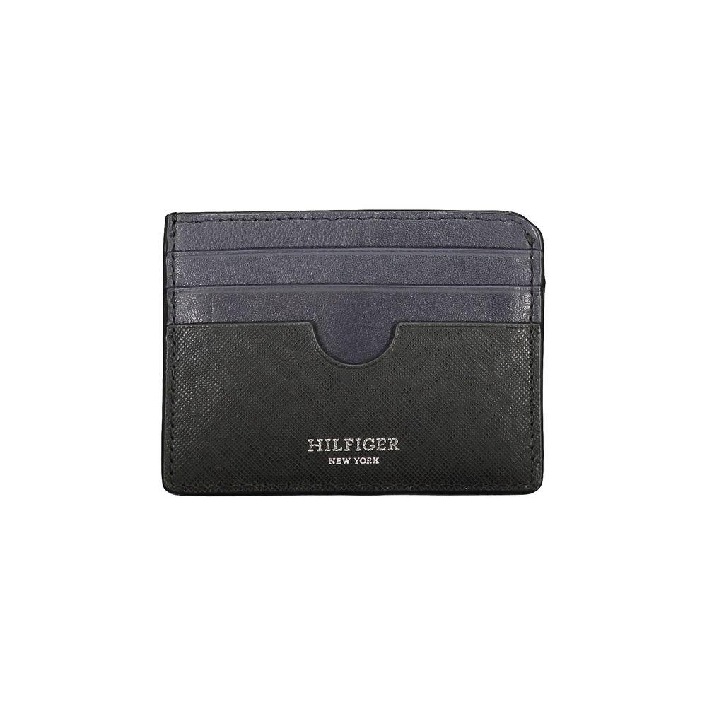 Tommy Hilfiger Black Leather Men Wallet - Zeiniez