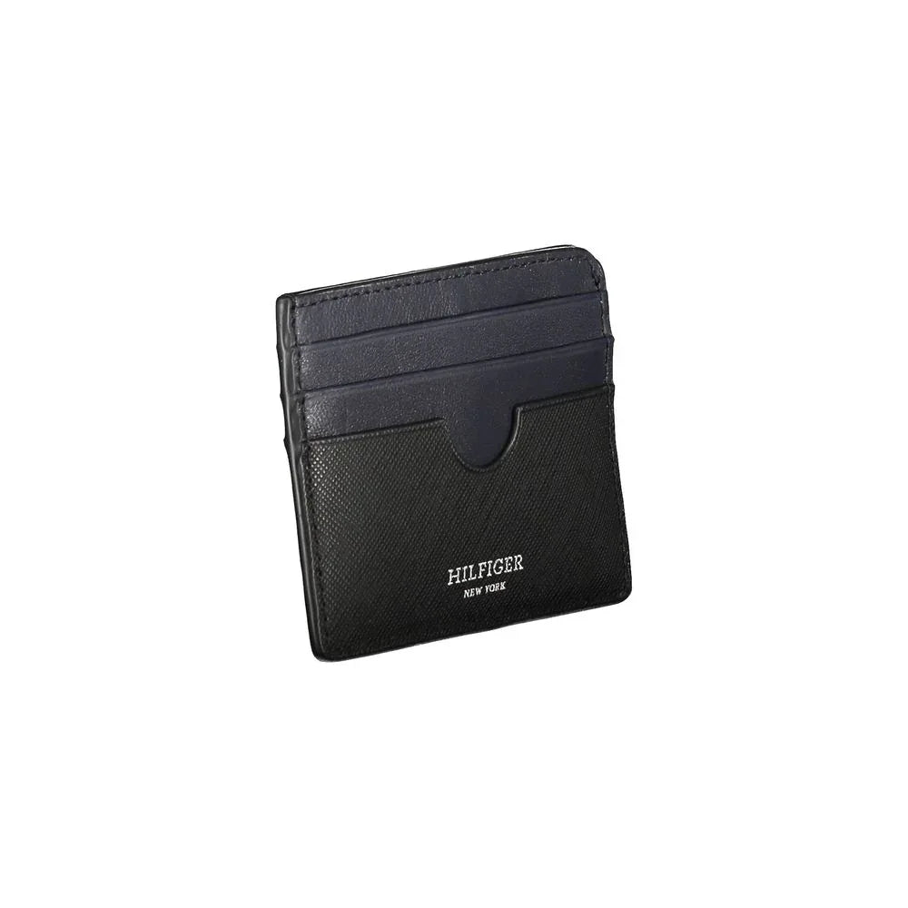 Tommy Hilfiger Black Leather Men Wallet - Zeiniez