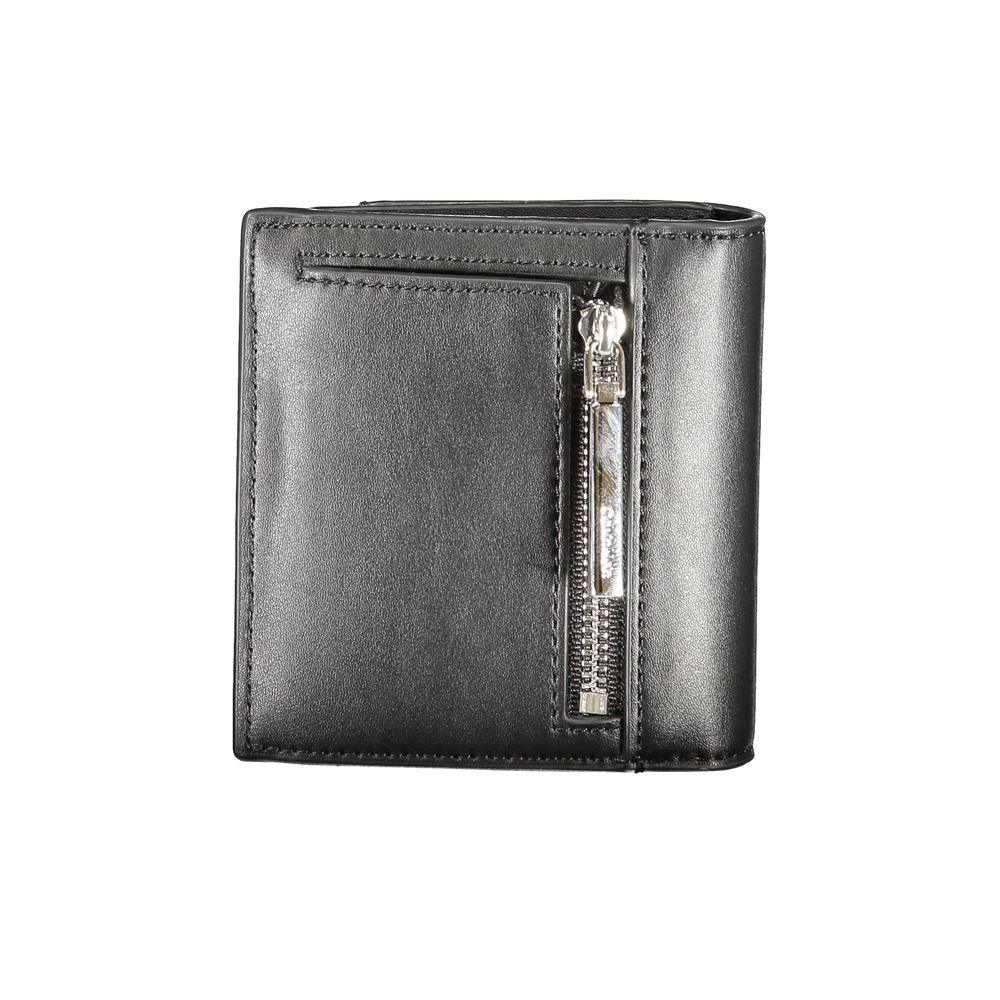Calvin Klein Black Polyurethane Women Wallet - Zeiniez