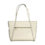 Guess Jeans Beige Polyurethane Women Handbag - Zeiniez