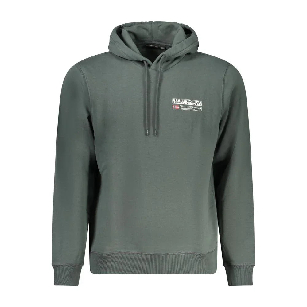 Napapijri Verde Cotton Men Sweatshirt - Zeiniez
