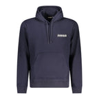 Napapijri Blue Cotton Men's Hoodie - Zeiniez