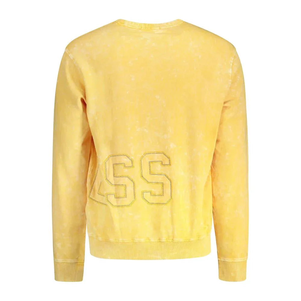 Guess Jeans Yellow Cotton Men Sweatshirt - Zeiniez