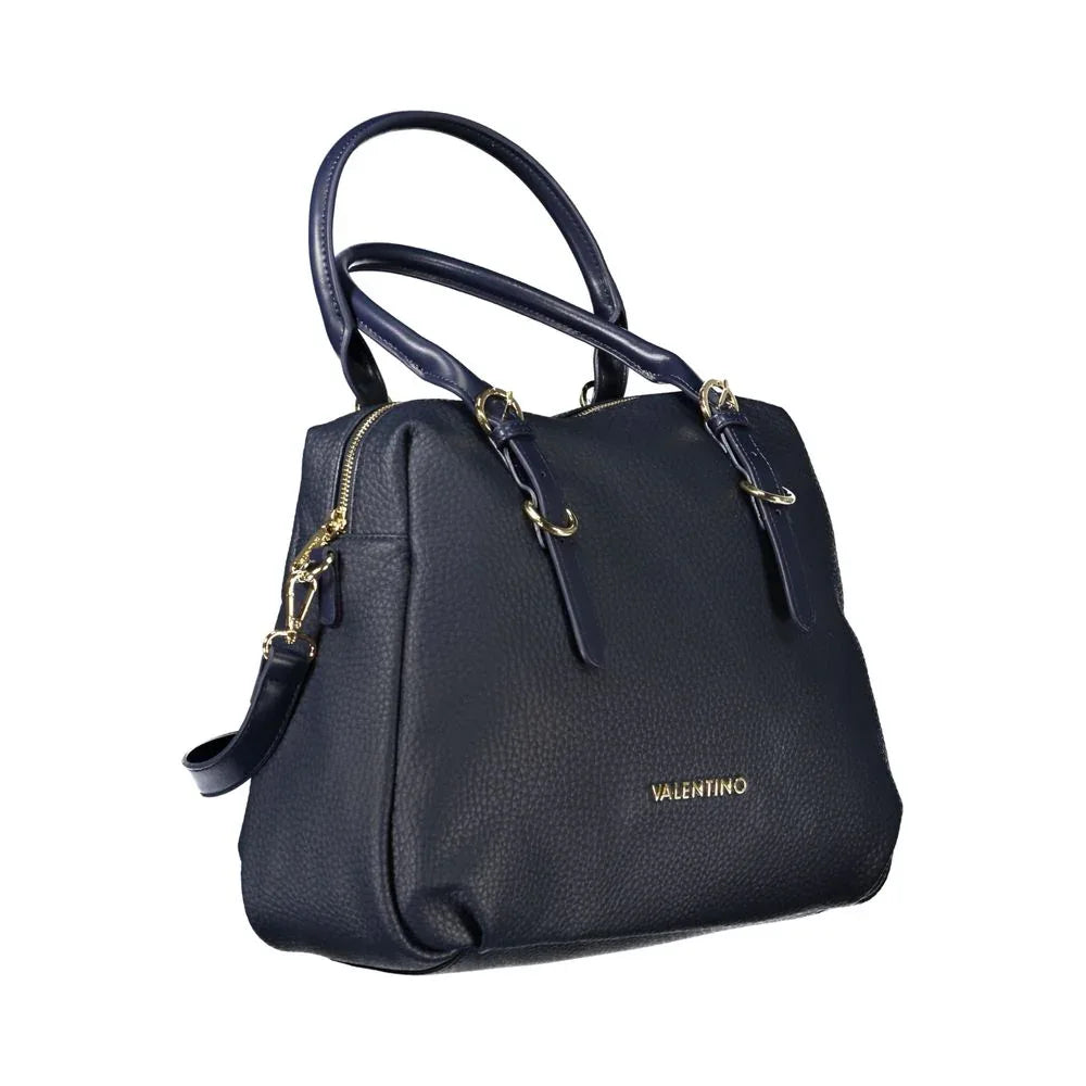 Mario Valentino Blue Polyurethane Women Handbag - Zeiniez