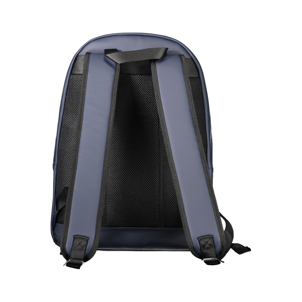 Tommy Hilfiger Blue Polyurethane Men's Backpack - Zeiniez