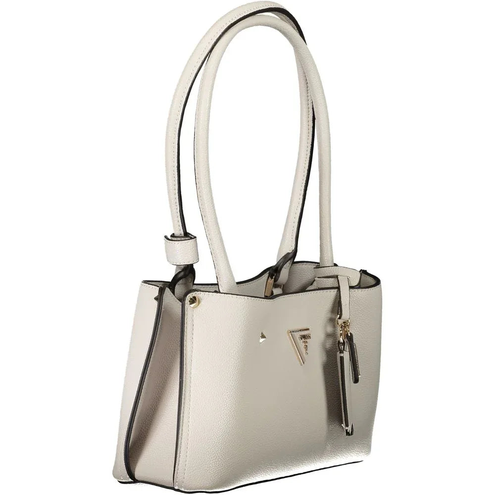 Guess Jeans Grigio Poliuretano Women Handbag - Zeiniez