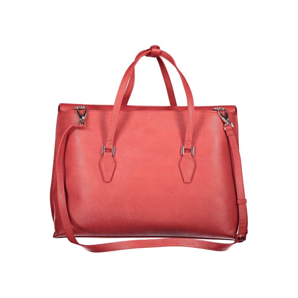 Mario Valentino Red Polyurethane Women Handbag - Zeiniez