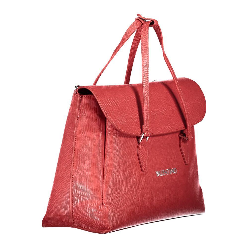 Mario Valentino Red Polyurethane Women Handbag - Zeiniez