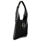 Mario Valentino Black Polyurethane Women Handbag