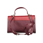 Mario Valentino Rosso Polyurethane Women Handbag - Zeiniez