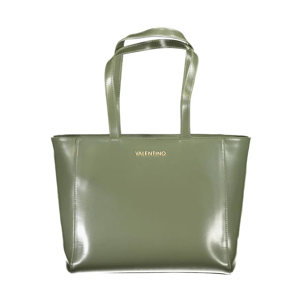 Mario Valentino Verde Polyurethane Women Shoulder Bag - Zeiniez