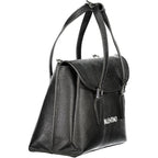 Mario Valentino Black Polyurethane Women Handbag - Zeiniez
