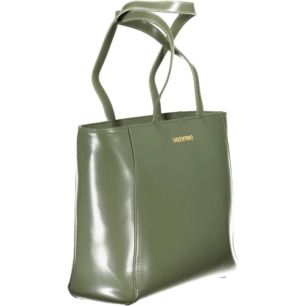Mario Valentino Verde Polyurethane Women Shoulder Bag - Zeiniez