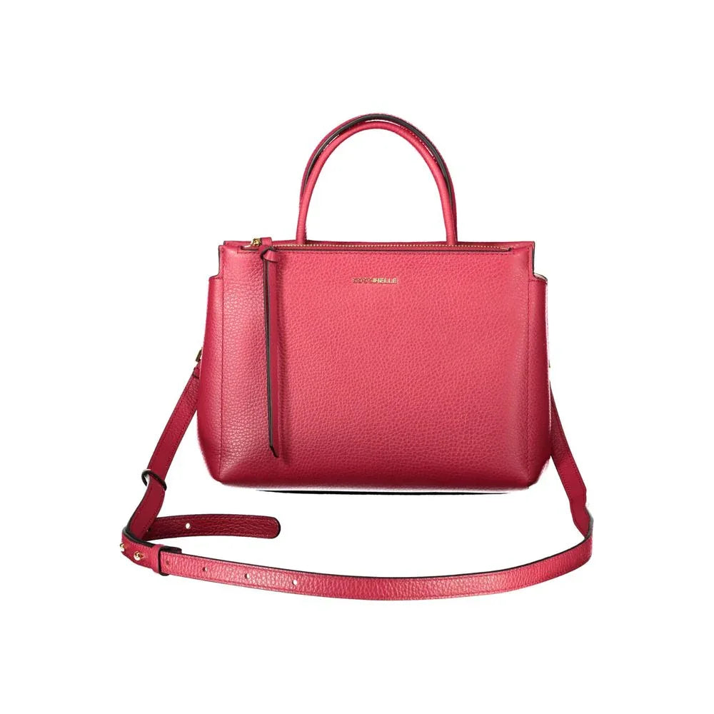 Coccinelle Red Leather Women Handbag - Zeiniez