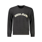 Guess Jeans Black Cotton Men Sweatshirt - Zeiniez