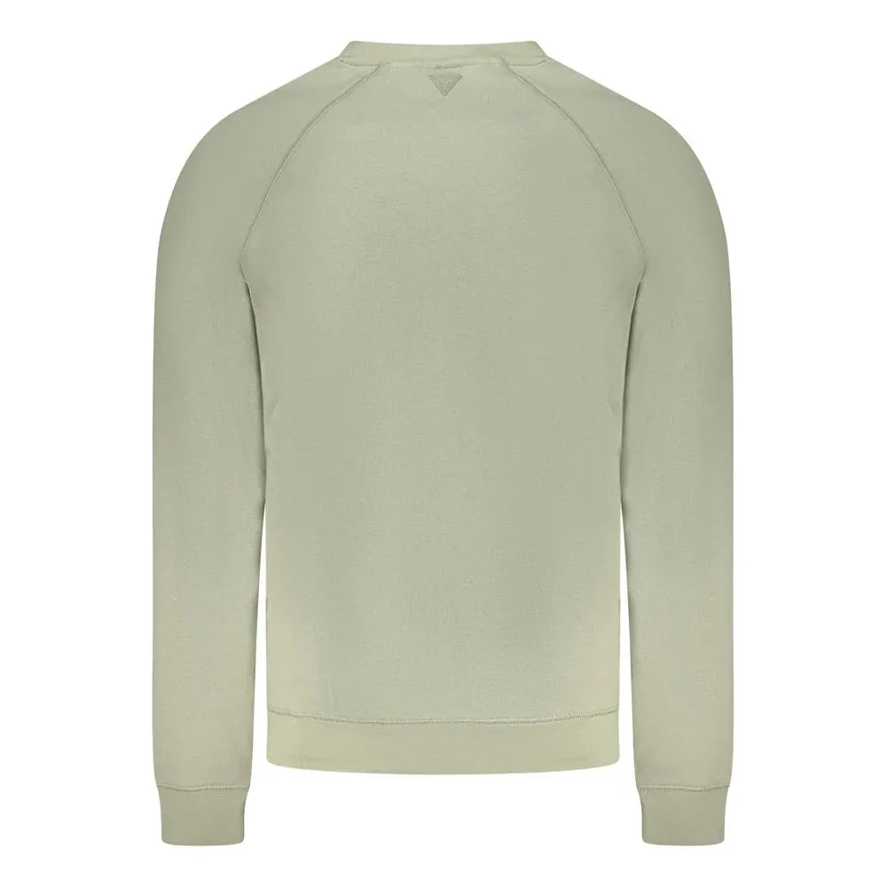 Guess Jeans Verde Cotton Men's Sweatshirt - Zeiniez