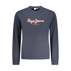 Pepe Jeans Blue Cotton Men's Sweatshirt - Zeiniez