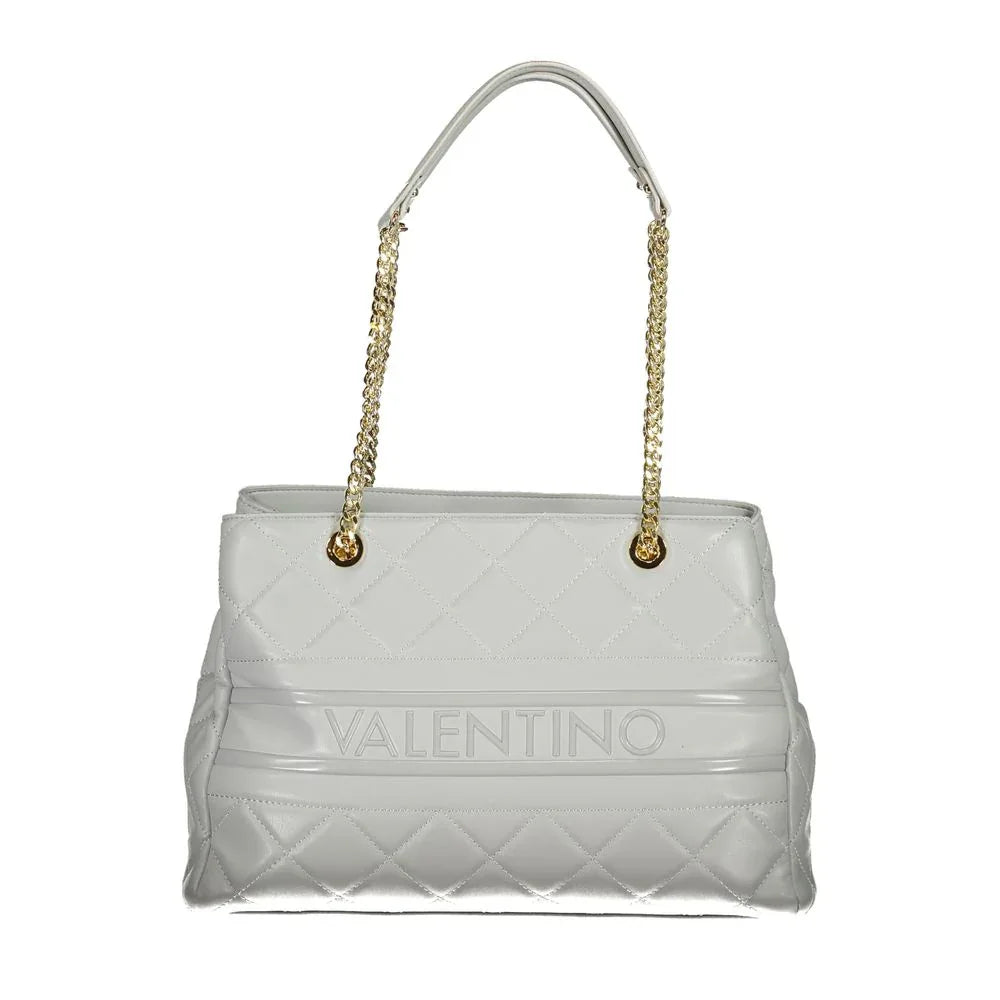 Mario Valentino Grigio Polyurethane Women Handbag - Zeiniez
