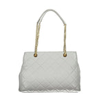 Mario Valentino Grigio Polyurethane Women Handbag - Zeiniez