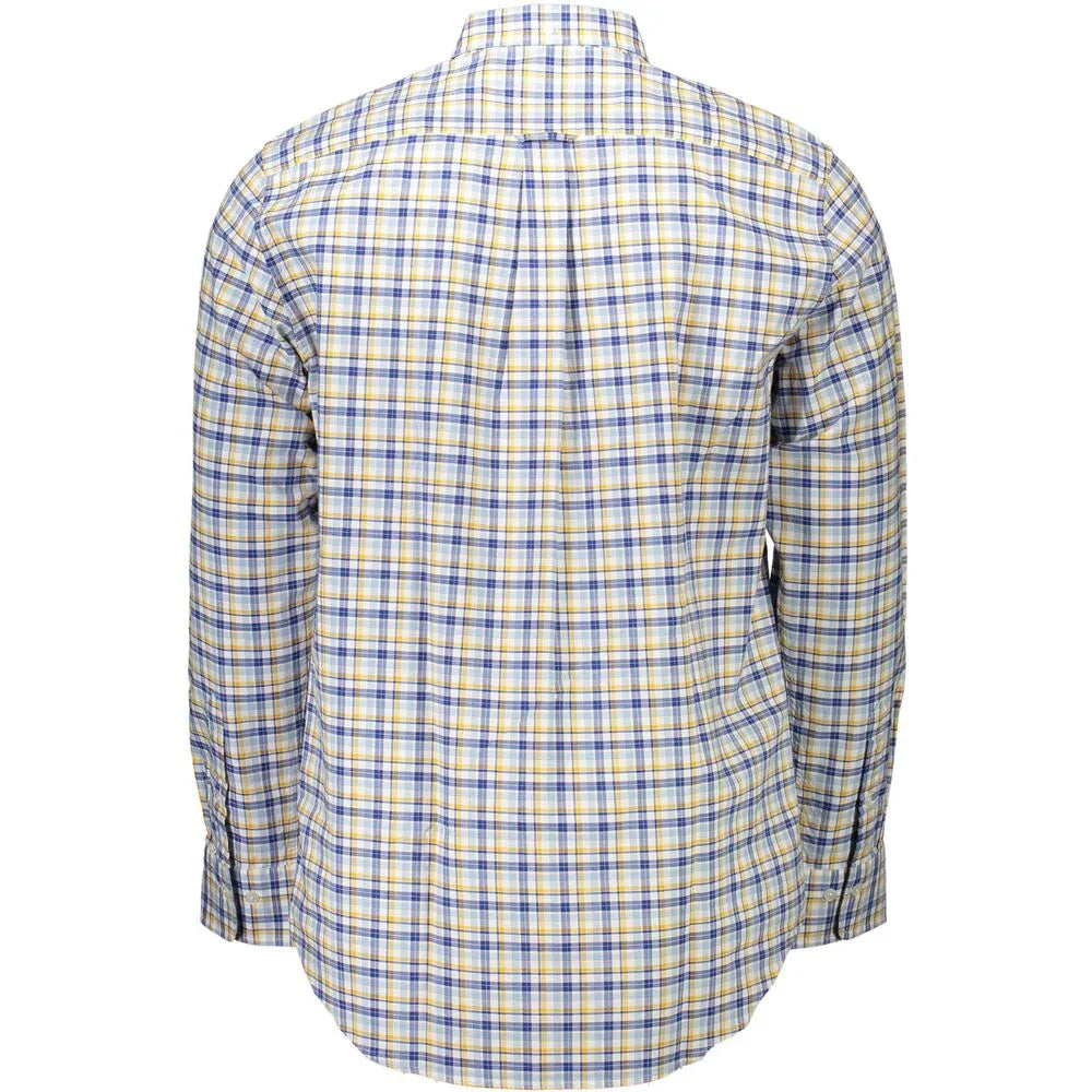 Gant Yellow Cotton Mens Shirt - Zeiniez