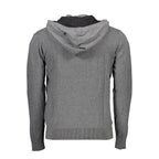 U.S. POLO ASSN. Grigio Cotton Men's Cardigan - Zeiniez