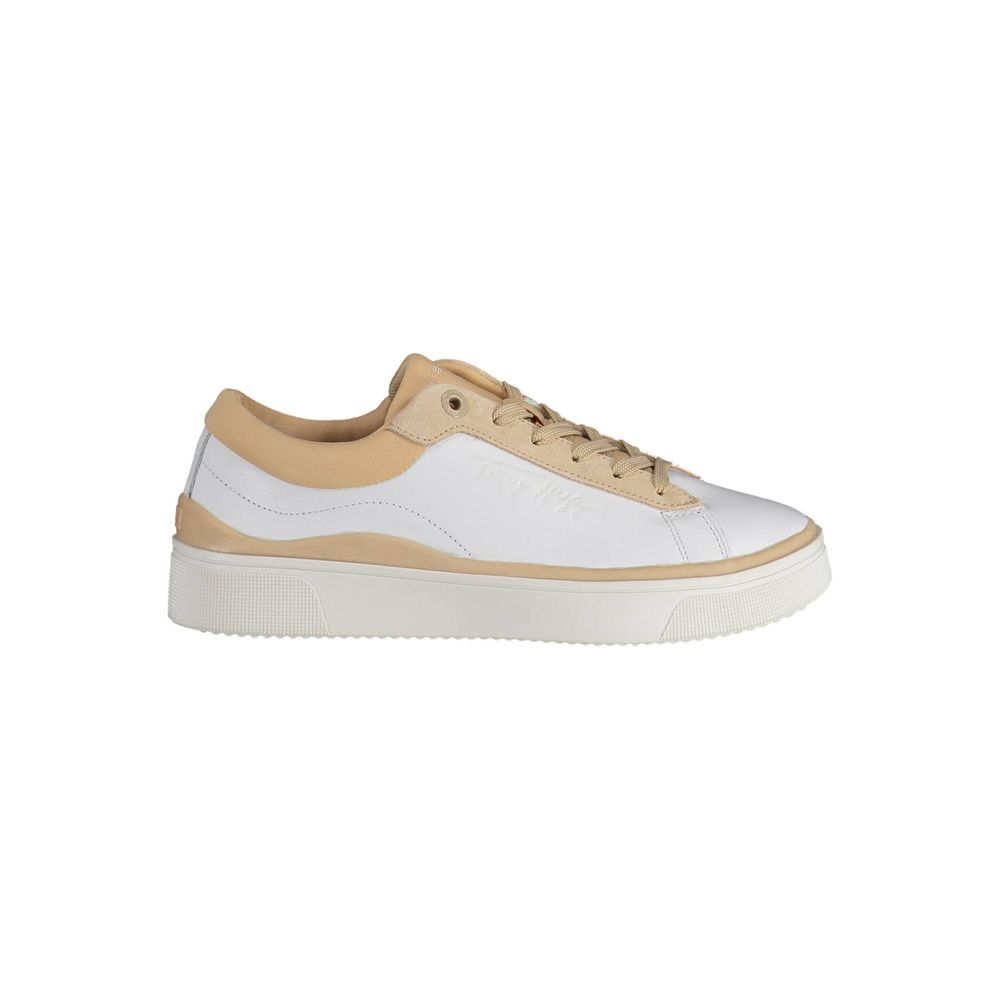 Tommy Hilfiger Bianco Polyester Women Sneaker - Zeiniez