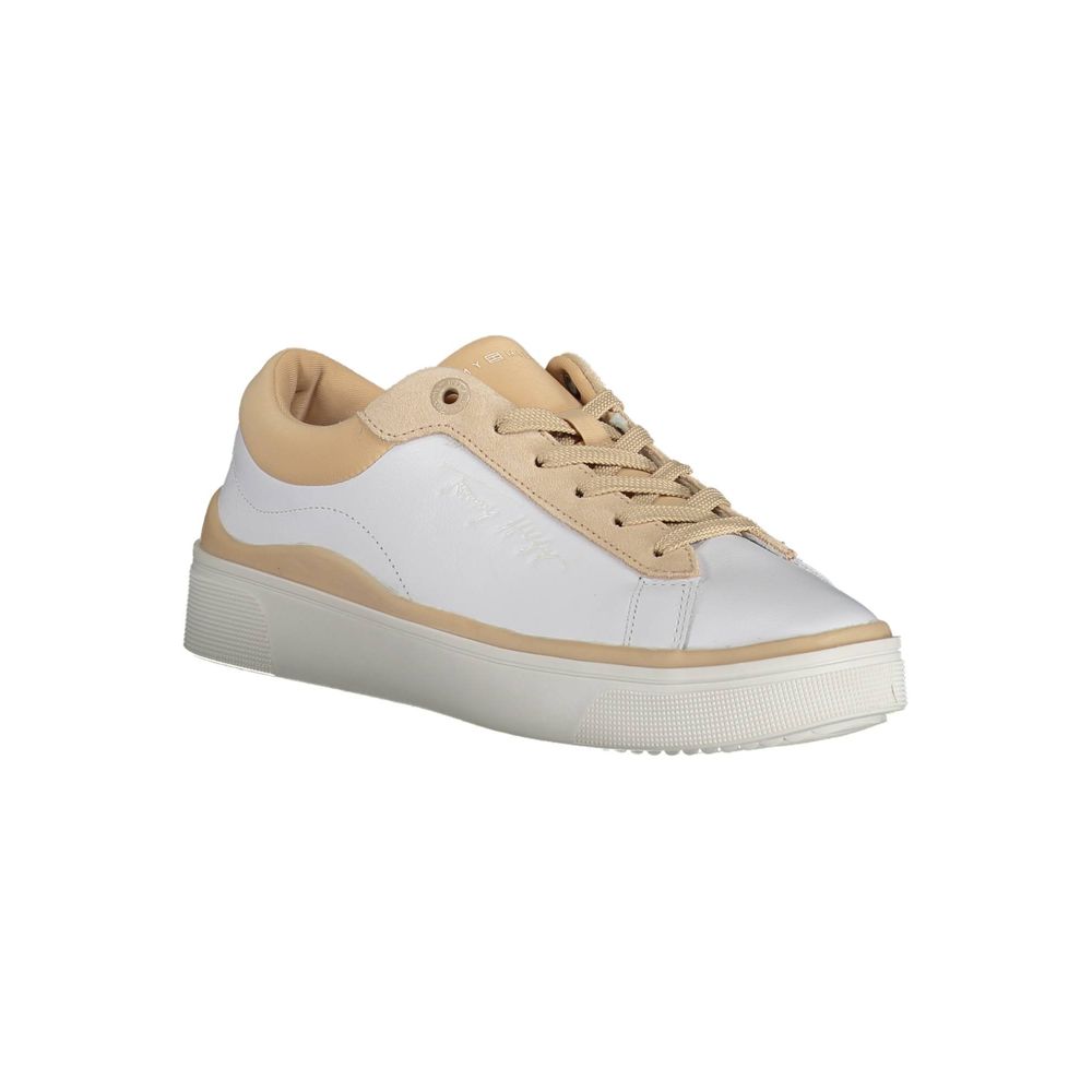 Tommy Hilfiger Bianco Polyester Women Sneaker - Zeiniez