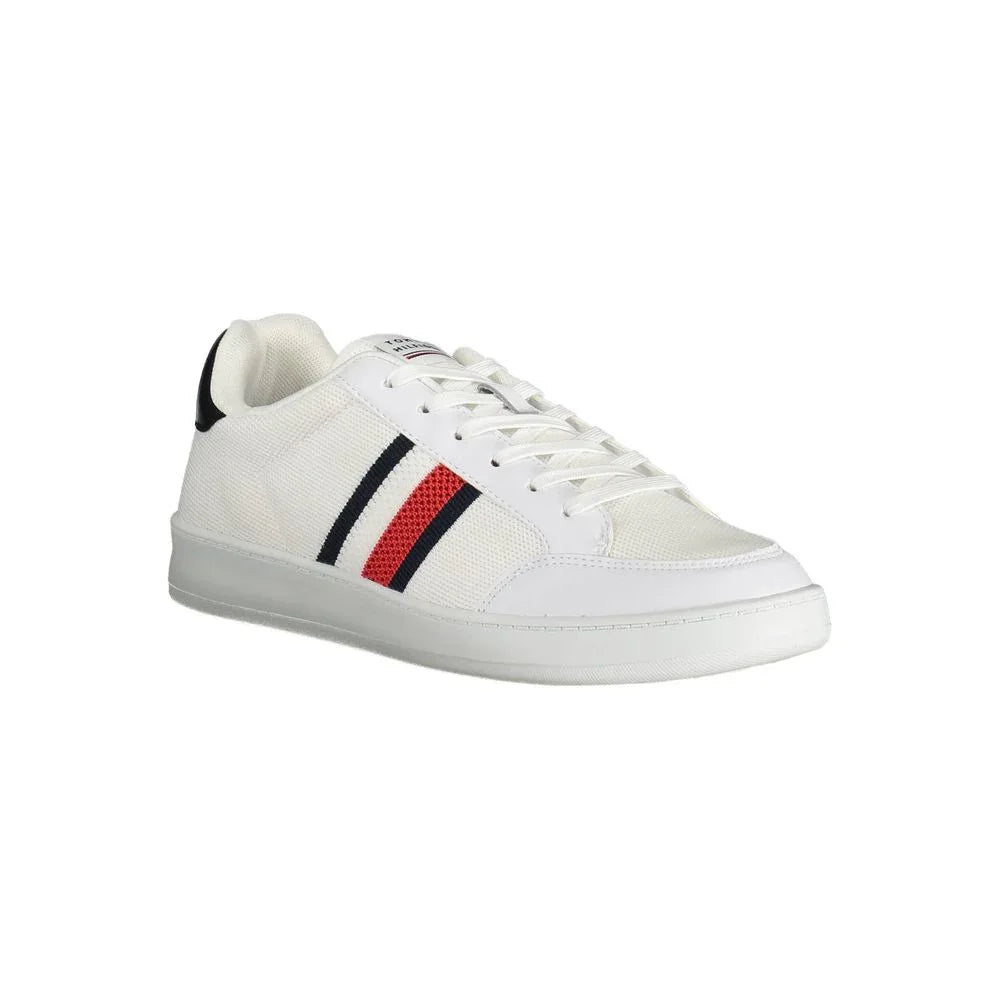 Tommy Hilfiger White Polyester Men Sneaker - Zeiniez