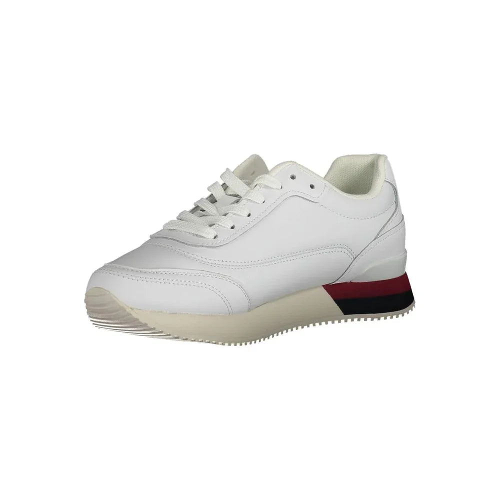 Tommy Hilfiger Bianco Pelle Women Sneaker - Zeiniez