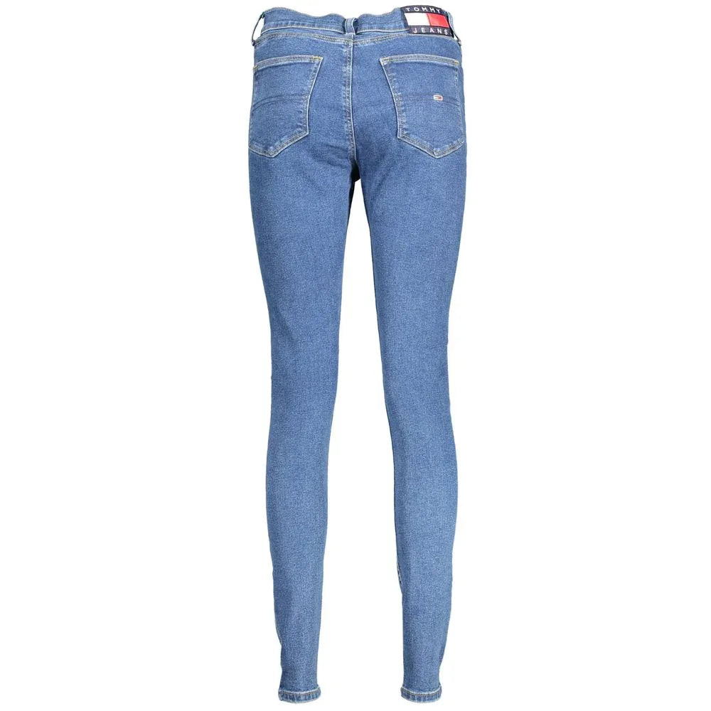 Tommy Hilfiger Blu Cotton Women's Skinny Jean - Zeiniez