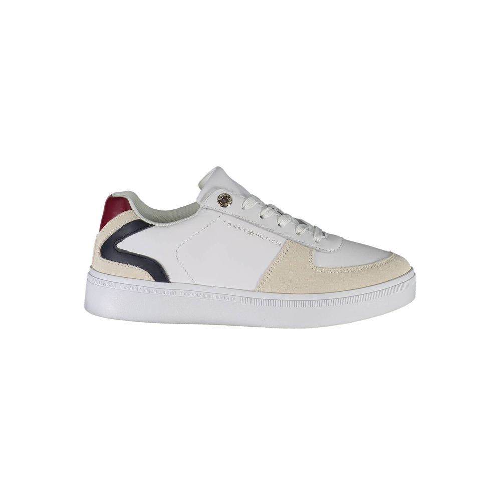 Tommy Hilfiger White Polyester Women Sneaker - Zeiniez