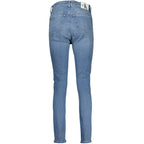 Calvin Klein Azzurro Cotton Women Jeans - Zeiniez