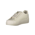 Calvin Klein White Leather Women Sneaker - Zeiniez