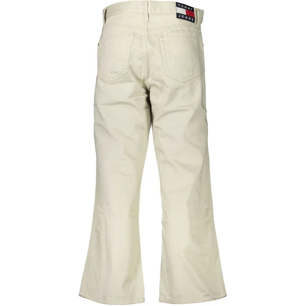 Tommy Hilfiger Beige Cotton Women Jeans - Zeiniez