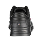 Tommy Hilfiger Black Leather Men's Sneaker - Zeiniez