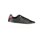 Tommy Hilfiger Black Leather Women Sneaker - Zeiniez