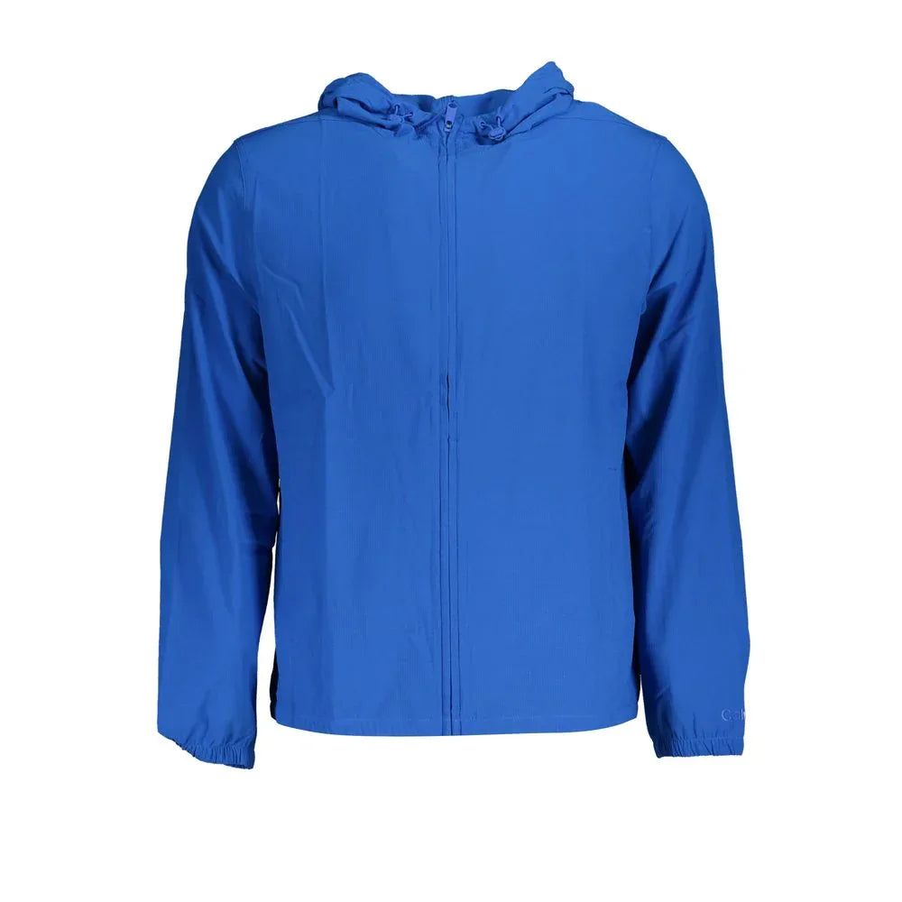 Calvin Klein Blue Polyester Men's Sports Jacket - Zeiniez