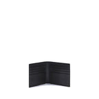 Valentino Garavani Black Calf Leather Bos Taurus Wallet