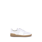 Valentino Garavani White Calf Leather Bos Taurus Low Top Sneakers