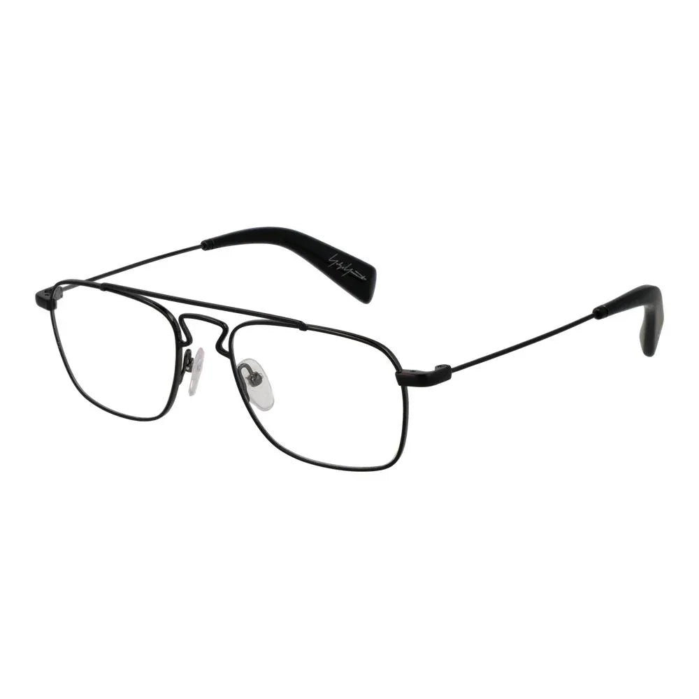 Yohji Yamamoto Black Metal Glasses (Frames) - Zeiniez