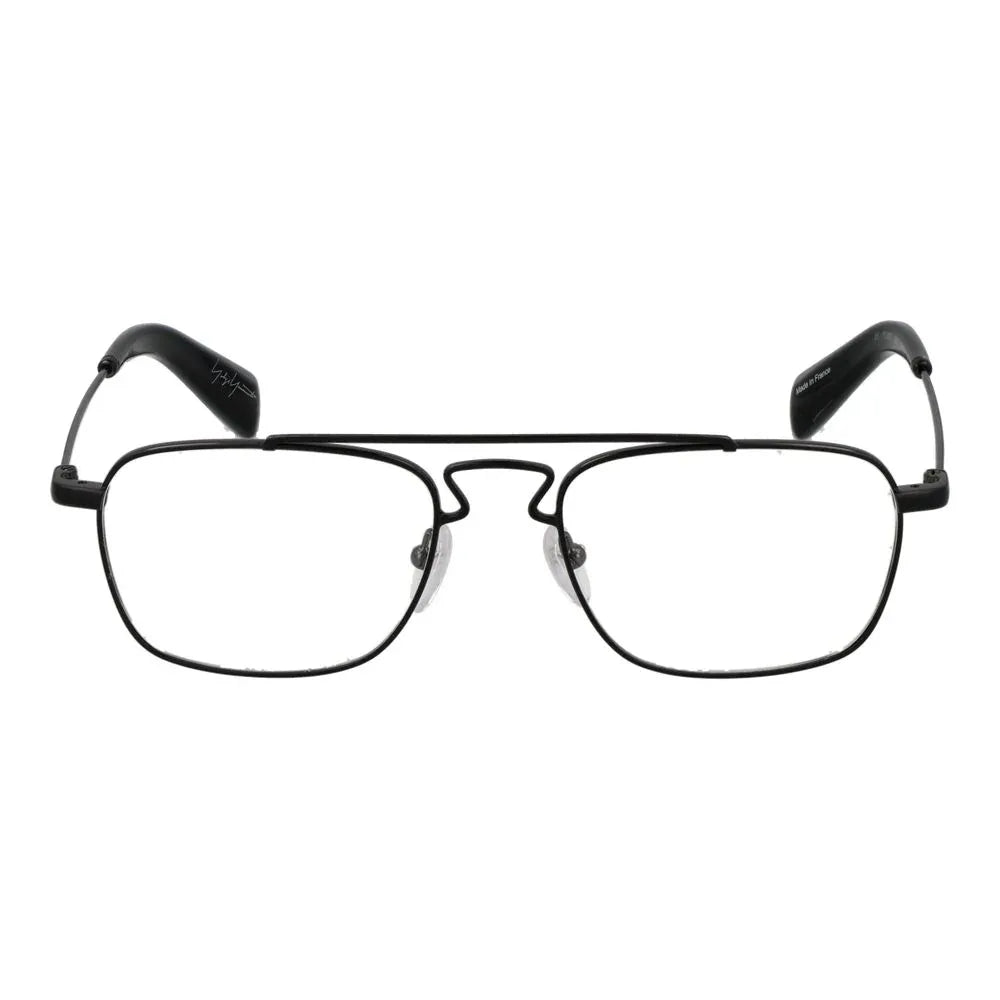 Yohji Yamamoto Black Metal Glasses (Frames) - Zeiniez