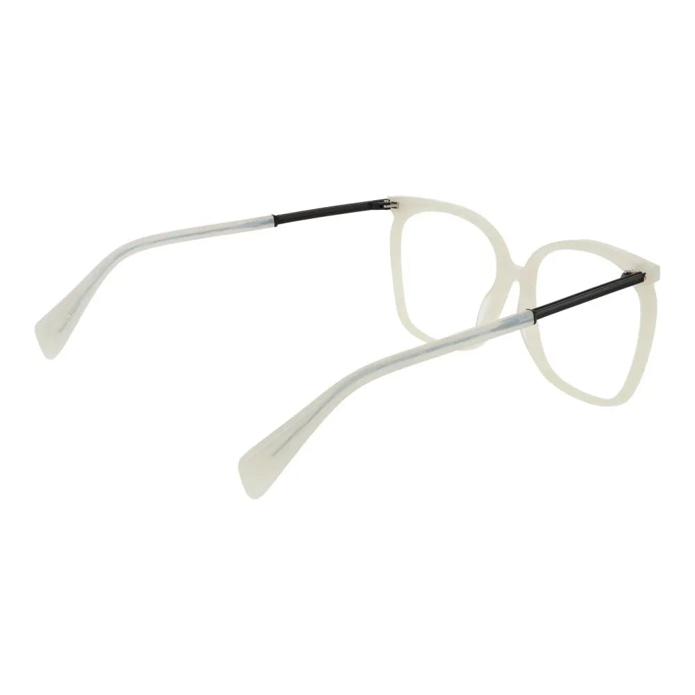 Yohji Yamamoto White Plastic Glasses (Frames) - Zeiniez